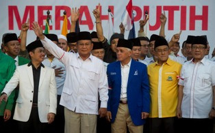 ​Prabowo dan Koalisi Merah Putih Bertemu di Rumah Akbar Tandjung