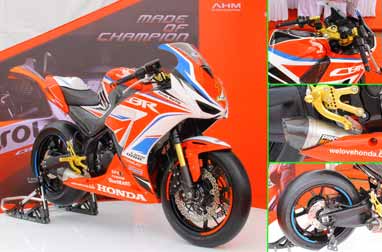 Modifikasi All New CBR150R Rasa Balap Khas AHM