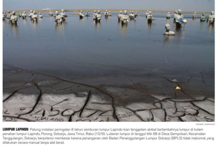 Luberan Lumpur Berpotensi Membesar 