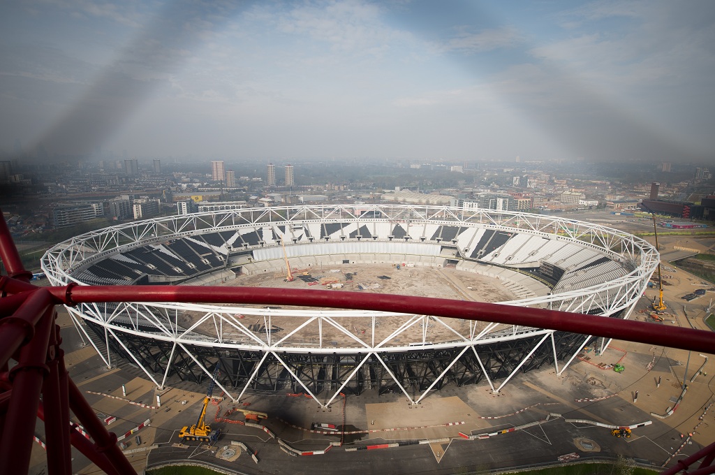 Taman Olimpiade London, Inggris -- Leon Neal / AFP
