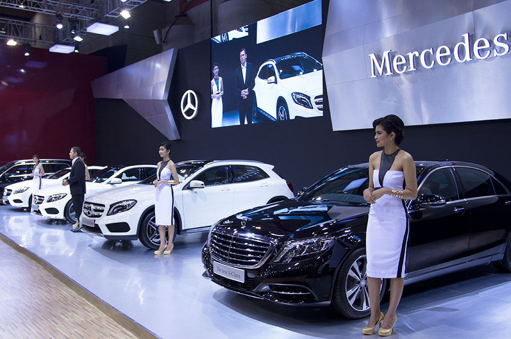 Mercedes-Benz Pamerkan 5 Model Baru di IIMS 2014