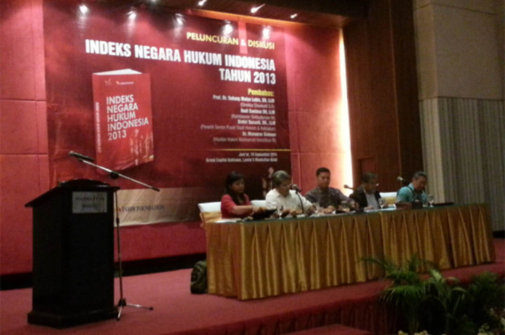 ILR Rilis Buku Hasil Survei Penerapan Hukum di Indonesia