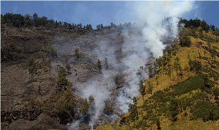 Kebakaran Savana Gunung Bromo Diduga Disengaja
