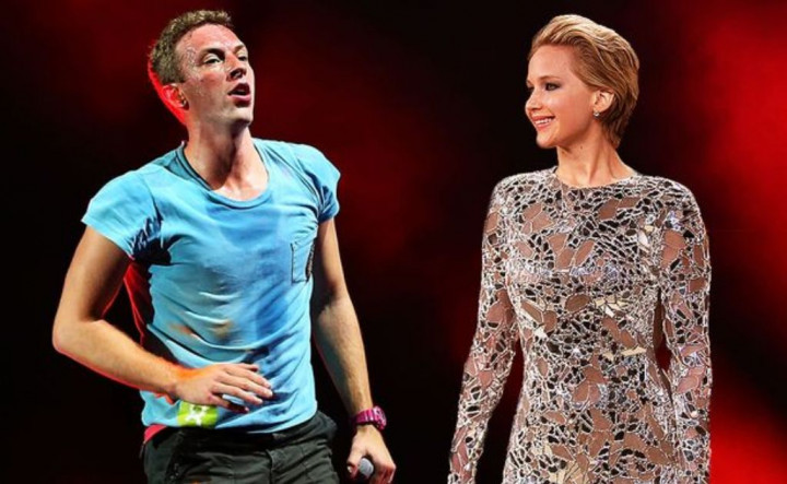 Jennifer Lawrence-Chris Martin Makin Intim