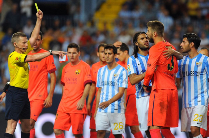Malaga Hentikan Rekor Sempurna Barca