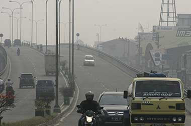 Kabut Asap Kembali Selimuti Batubara