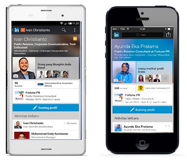 LinkedIn Mobile Sediakan Bahasa Indonesia