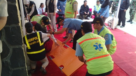 Ikuti Peringatan Kesaktian Pancasila, Siswa SD Tumbang