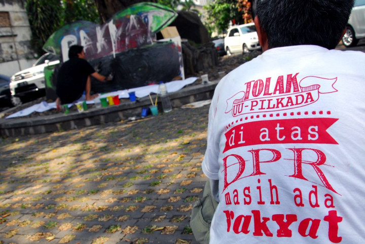 Puluhan WNI di Adelaide Aksi Tolak UU Pilkada