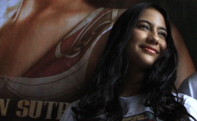 Pevita Pearce. Antara/ Teresia May