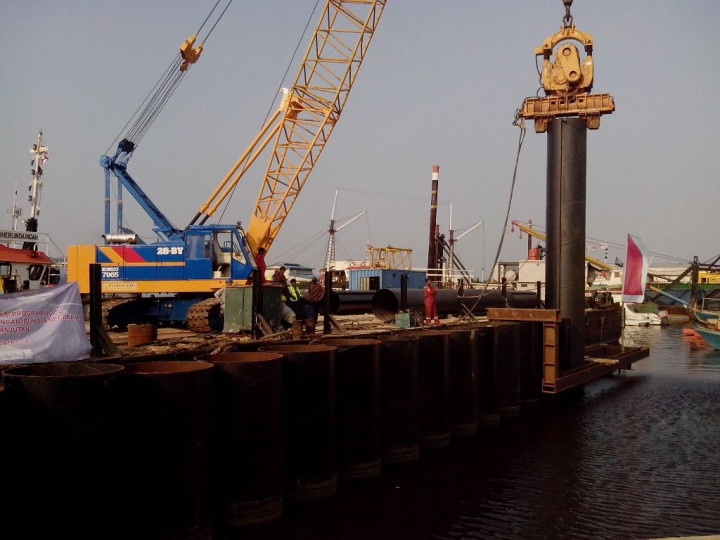 Tahap I, Dana Bangun Giant Sea Wall Rp800 Miliar