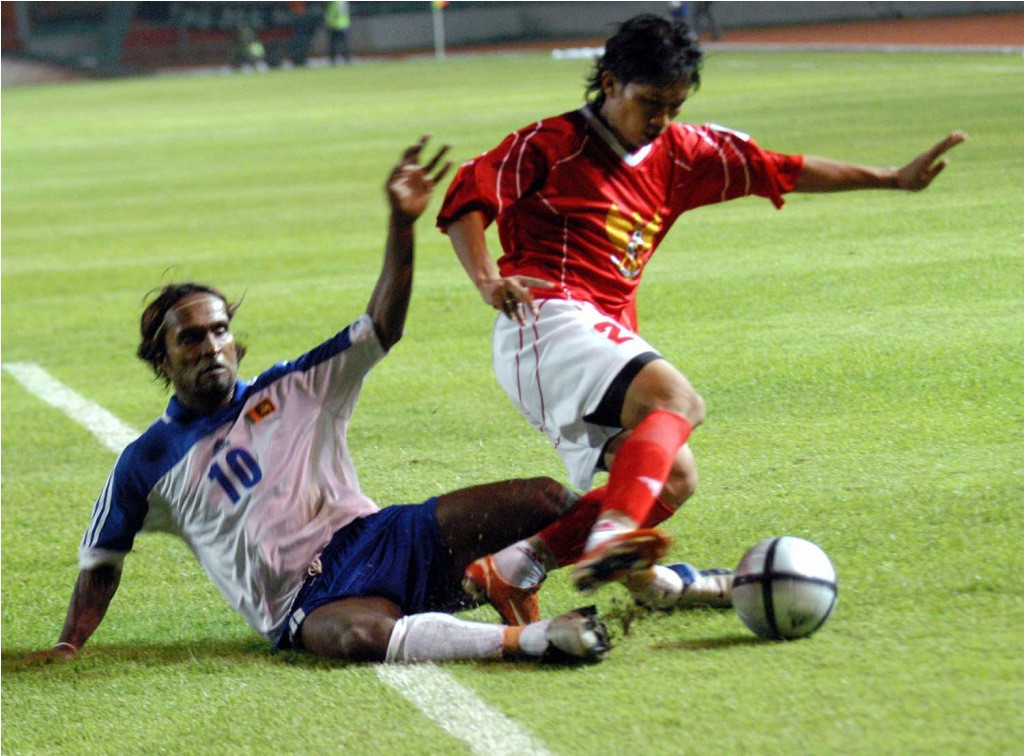 Ismet Sofyan saat memperkuat timnas tahun 2004 (Foto-Antara)