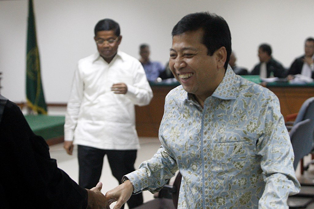 Ketua DPR periode 2014-2019 Setya Novanto/MI/ROMMY PUJIANTO.