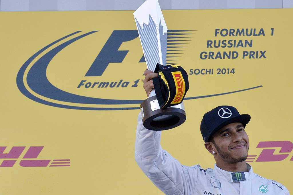 Hamilton Juara GP Rusia
