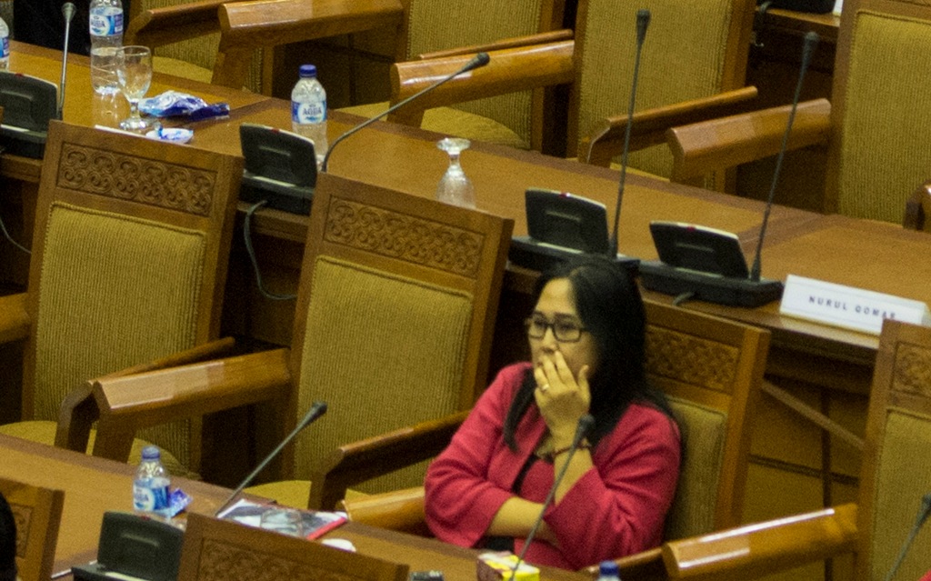 Politikus PDI Perjuangan Eva Kusuma Sundari Ant/Rosa Panggabean