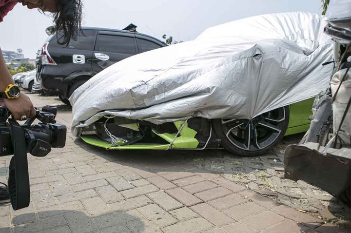 Kecelakaan Lamborghini, Polda: Ada Dua Kejadian