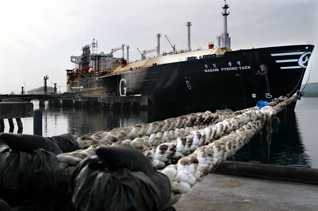Arun Lakukan Pengapalan LNG Terakhir ke Korsel