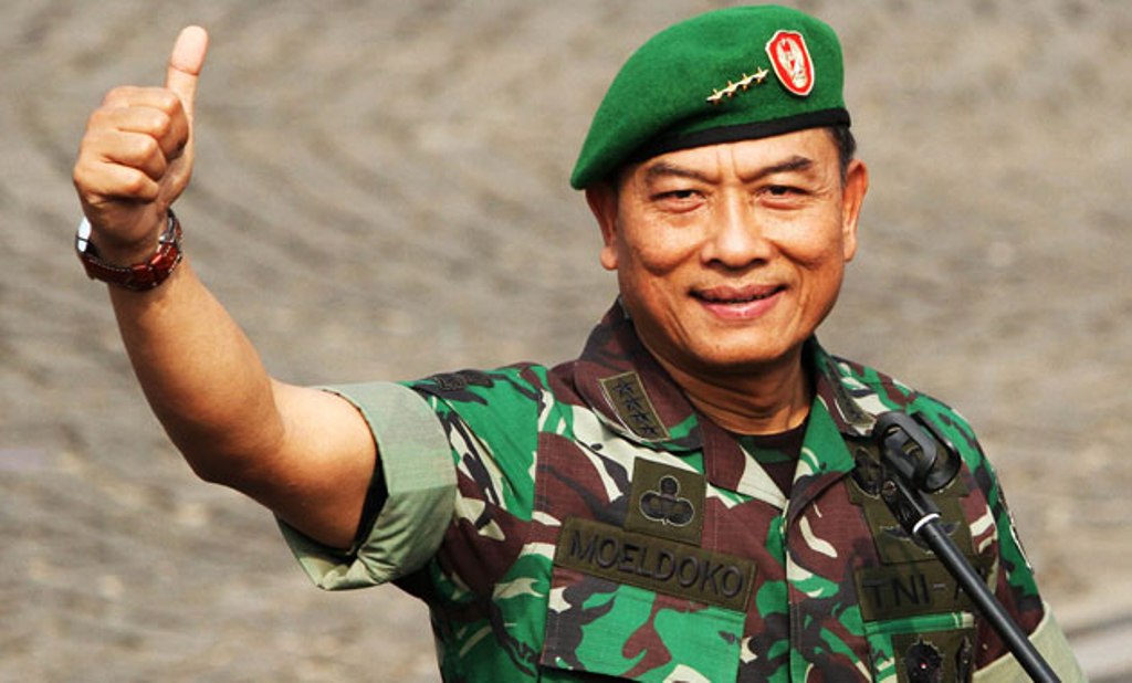 Panglima TNI  Jenderal Moeldoko--MI/Immanuel Antonius