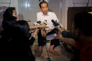 Jokowi Boyong 60 Anggota Keluarga Saat Pelantikan Presiden