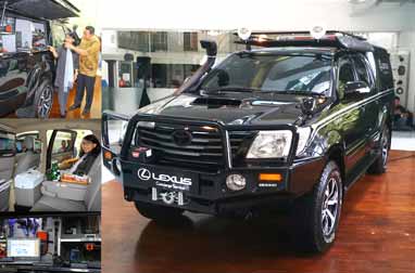 Toyota Hilux jadi Senjata Pelayanan Premium di Lexus