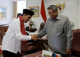 Jokowi akan Lepas SBY di Istana