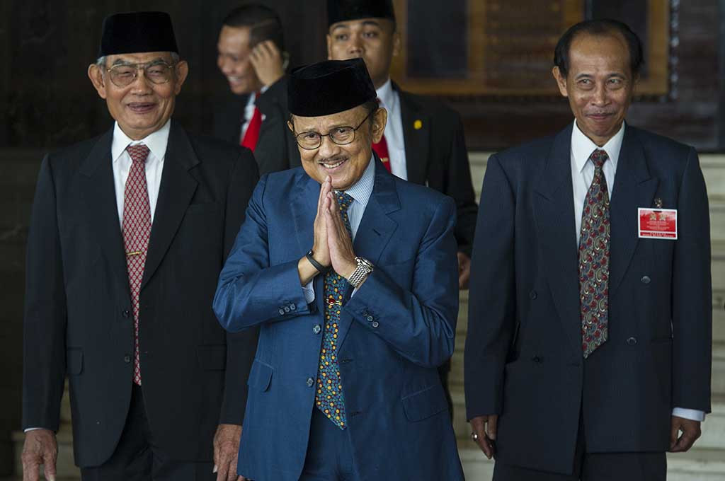BJ Habibie (Foto: Antara/Ismar Patrizki)