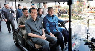 Jokowi Tukar Kursi dengan SBY saat Pelantikan