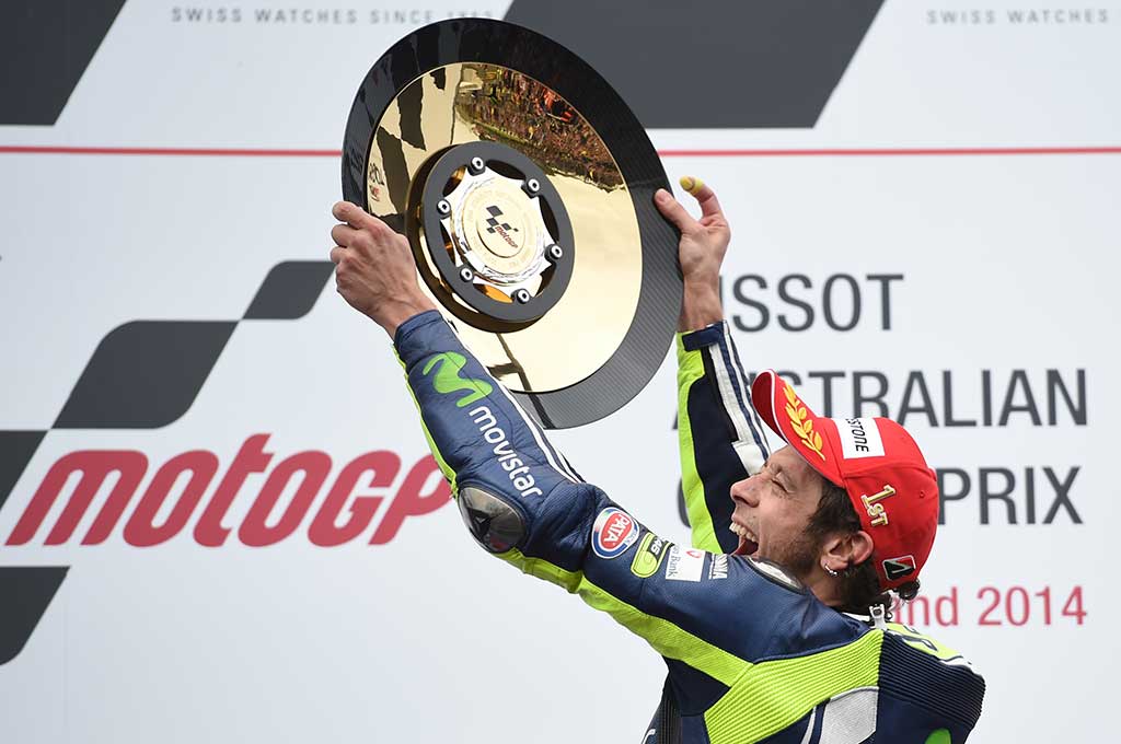 Rossi Juara MotoGP Australia