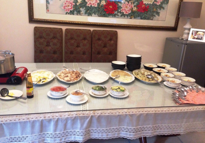 Hari Pelantikan, JK Sarapan Sop Ayam dan Lontong