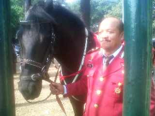 'Kompol' Asal Belanda Dampingi Pawai Budaya Jokowi-JK