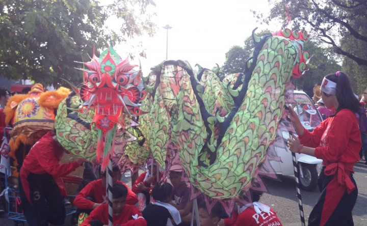 Usai Antar Jokowi, 'Naga Hijau' Istirahat di Istana