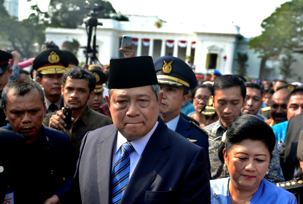Mantan Presiden SBY dan Ani Yudhoyono/ANT/PRASETYO UTOMO.