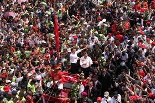 JK Kaget Antusiasme Warga Sangat Tinggi