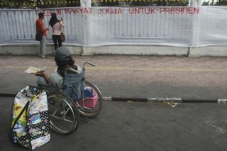 Warga Yogyakarta Antar 'Jokowi-JK' ke Gedung Agung