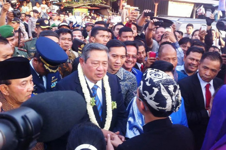 2 Periode Pimpin RI, SBY: Terimakasih Doanya