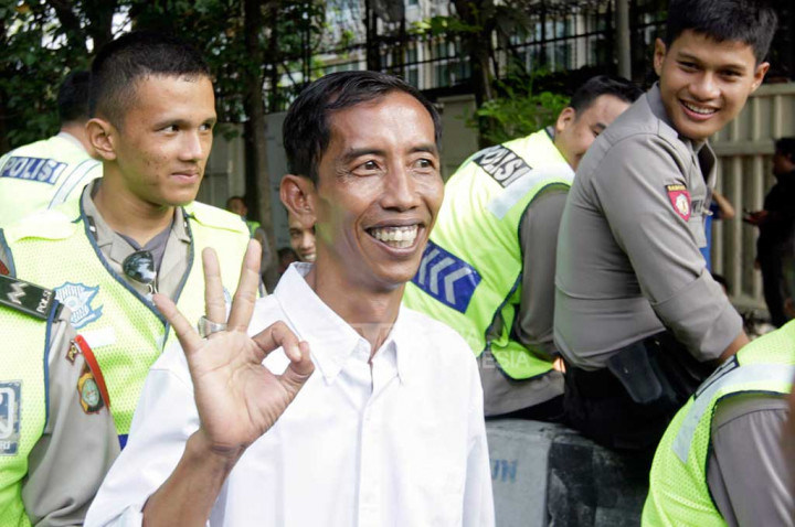 Jokowi Kw Sambut Presiden RI ke-7 