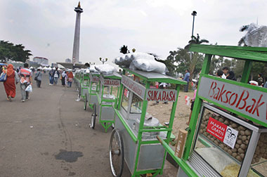 Relawan Jokowi Syukuran di Warung Solo