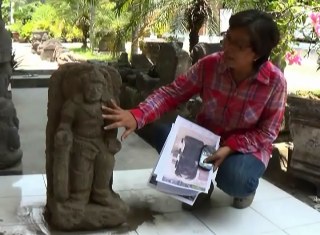 Penggali Pondasi BTS Temukan Reruntuhan Candi di Yogyakarta