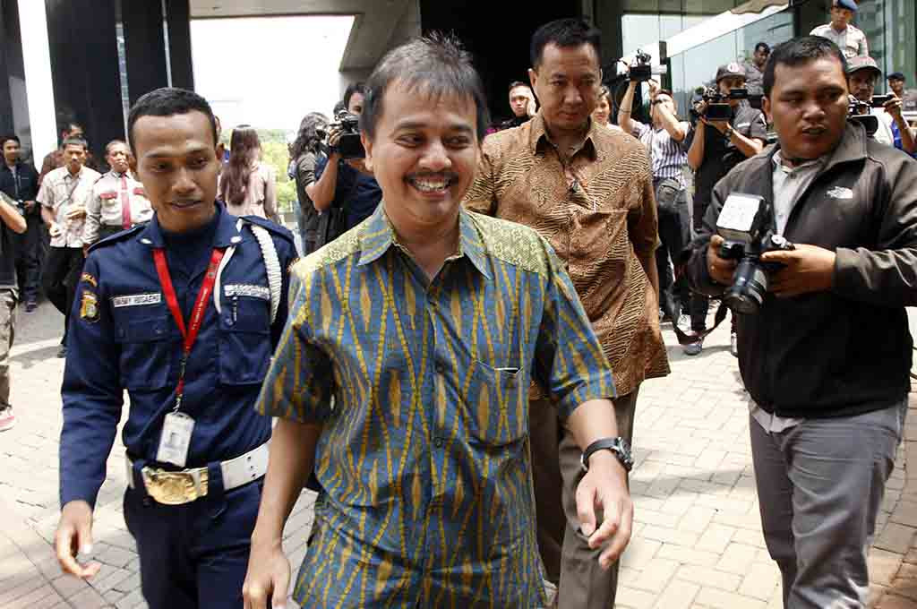 Roy Suryo (Foto:MI/Rommy Pujianto)