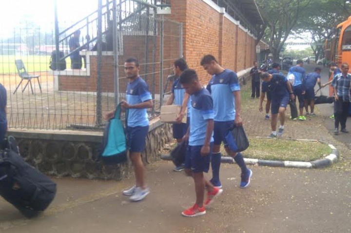 Timnas Senior Latihan dengan Tambahan 4 Penggawa Timnas U-19