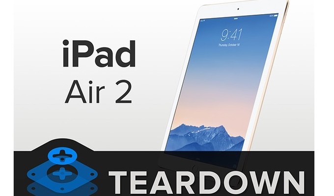 Apple iPad Air 2 Sangat Sulit Diperbaiki
