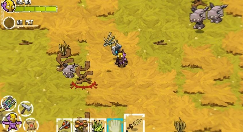 Crashlands карта саванны