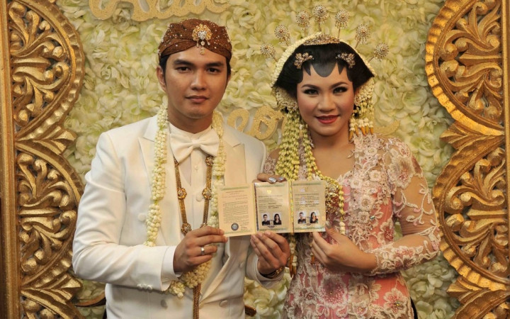 Nikahi Georgia Aisyah, Aldi Taher Dobel Bahagia