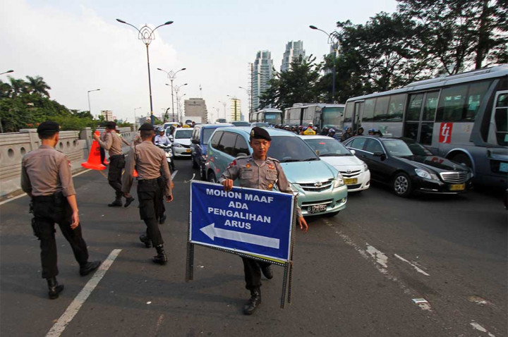 Jakarta Marathon Dimulai, Beberapa Ruas Jalan Dialihkan