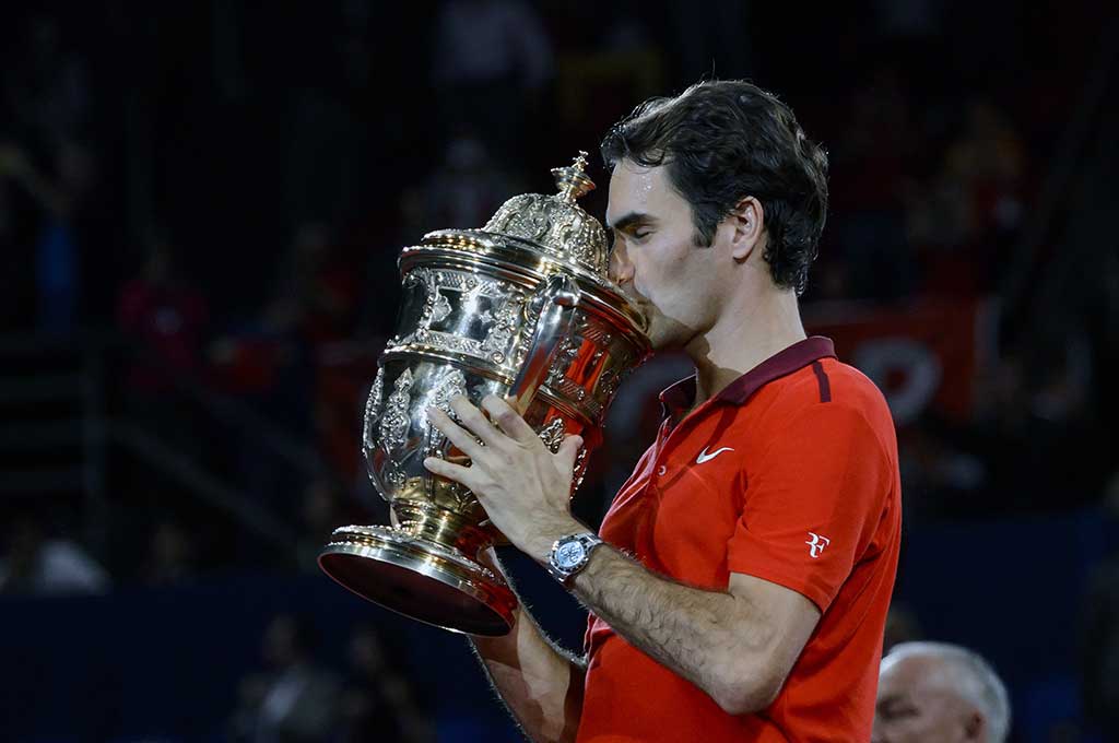 Federer Raih Gelar Keenam Swiss Terbuka