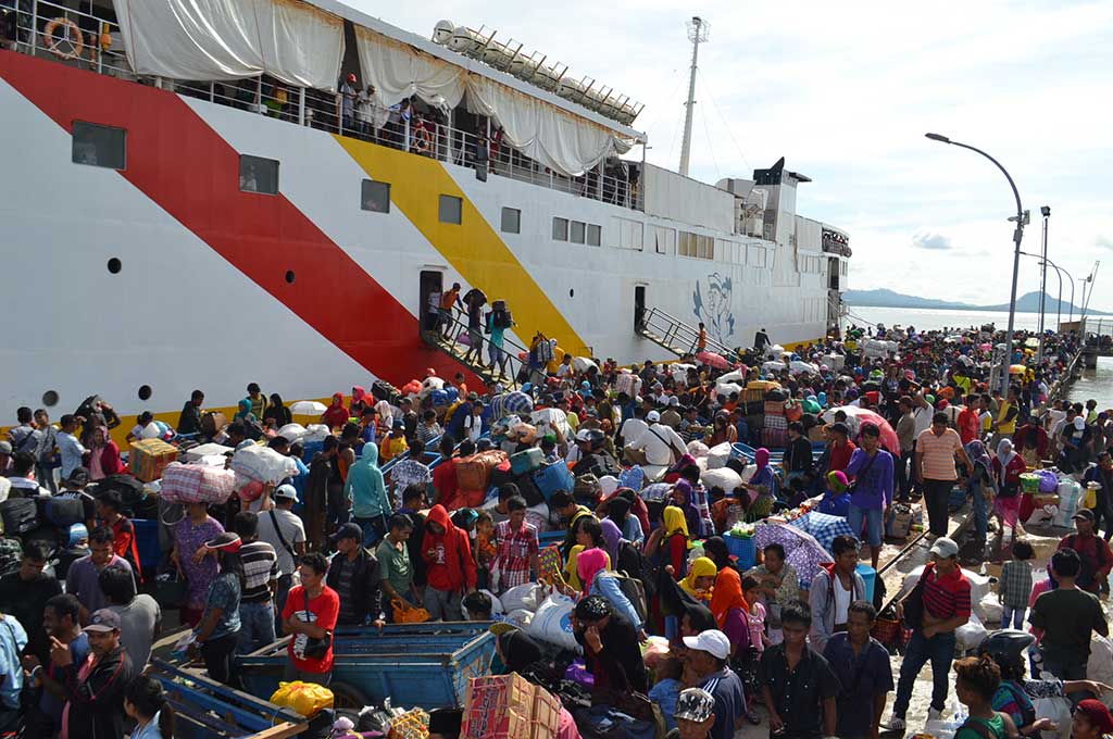 Ribuan Calon TKI Transit di Nunukan