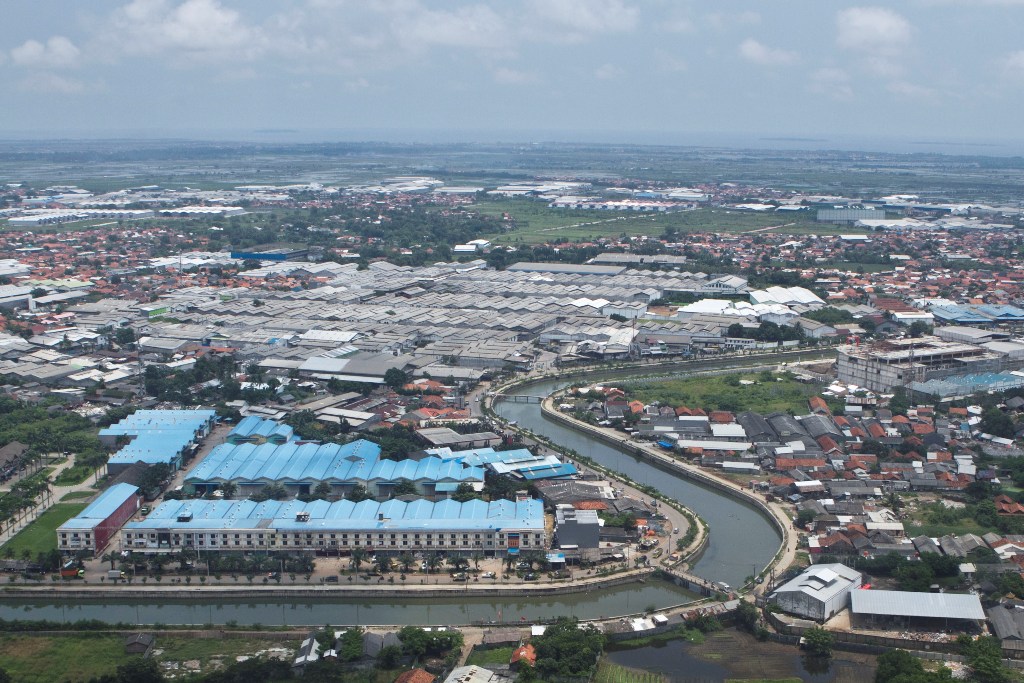 Kawasan industri. MI/Atet Dwi Pramadia