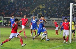 Babak Pertama, PBR Vs Persib Bandung Skor 0-0