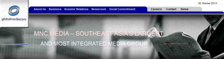 Global Mediacom Geser Satu Direktur