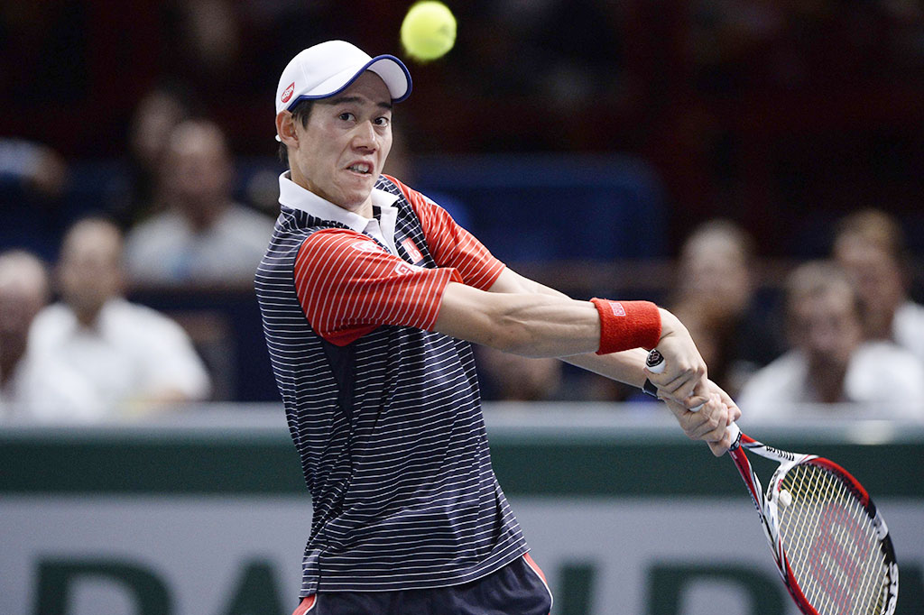 Kalahkan Tsonga, Nishikori Melaju ke Perempatfinal
